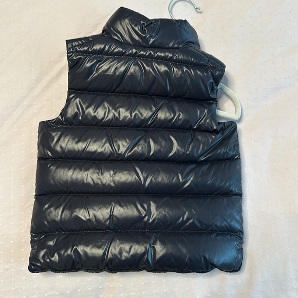 Moncler Bernard Down Vest. Navy - Picture 2 of 2